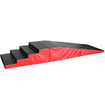 EPE Foam Core Folding Gymnastics Step Mat Tumbling Handstand Stairs