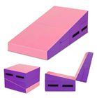 Pvc Cover Preschoolers 23.5"X23.5"X18" Folding Gymnastics  Exercise Wedge Mats